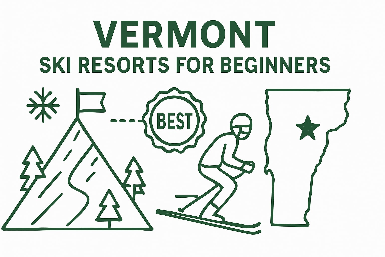 7 Best Vermont Ski Resorts for Beginners in 2025
